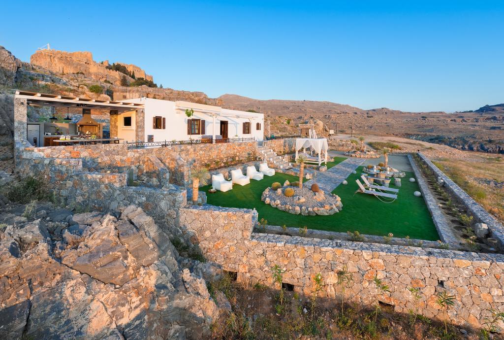 Lindos Vigli Private Villa Екстериор снимка