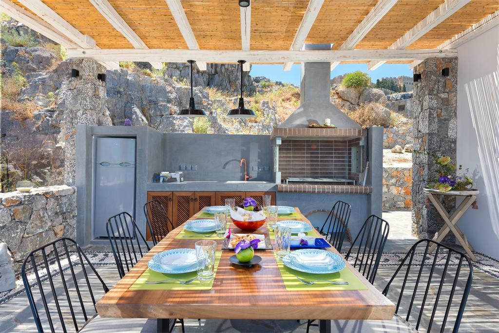 Lindos Vigli Private Villa Екстериор снимка