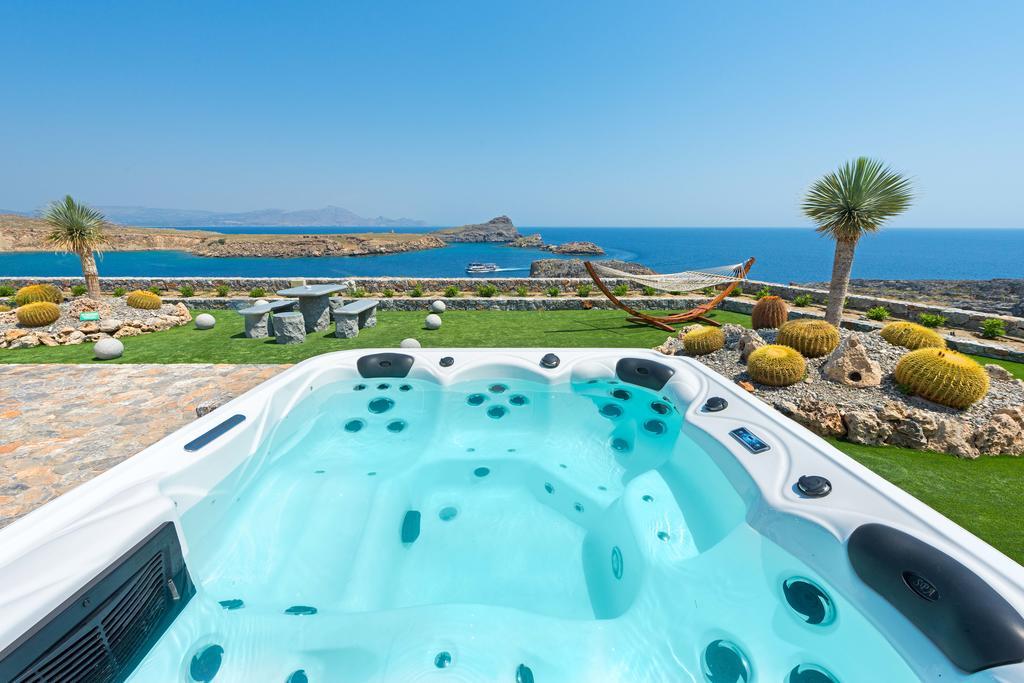 Lindos Vigli Private Villa Екстериор снимка